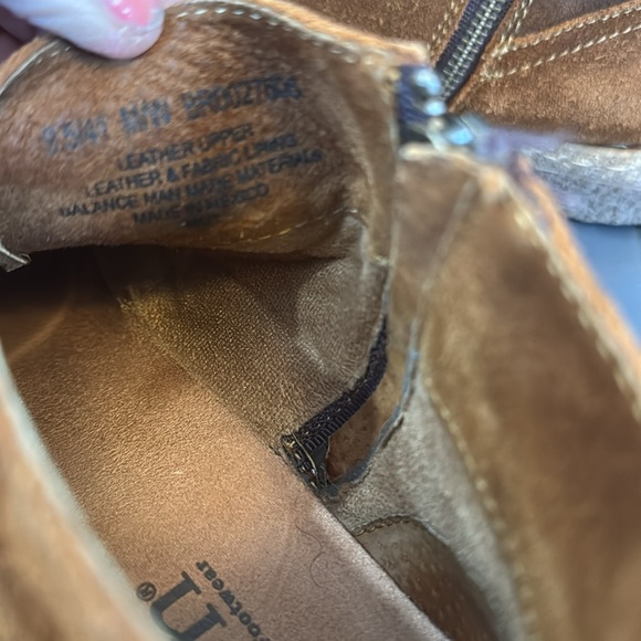 Born Suede Tora  Booties — Brown - Picture 8 of 9